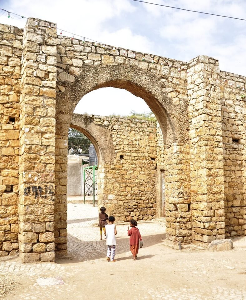 Une porte ancienne de la muraille de Harar Jugol