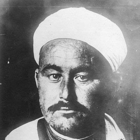 Portrait d'Abdelkrim el-Khattabi vers 1921