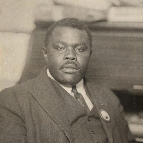 Portrait de Marcus Garvey en 1920