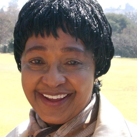 Winnie Madikizela-Mandela en 2008