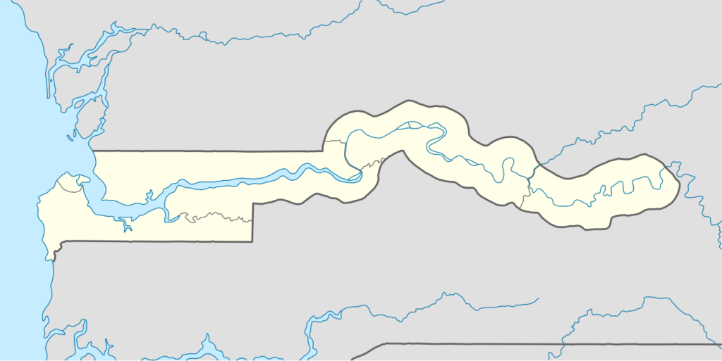 Carte de localisation de la Gambie en Afrique de l'Ouest