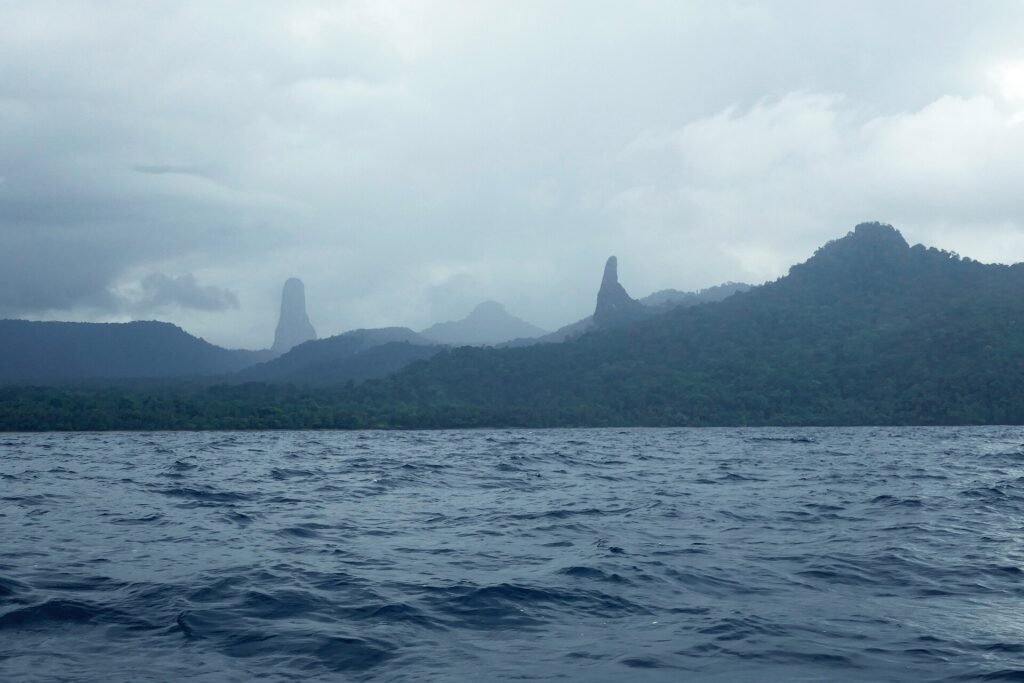 Le Pico Cão Grande, aiguille volcanique de São Tomé
