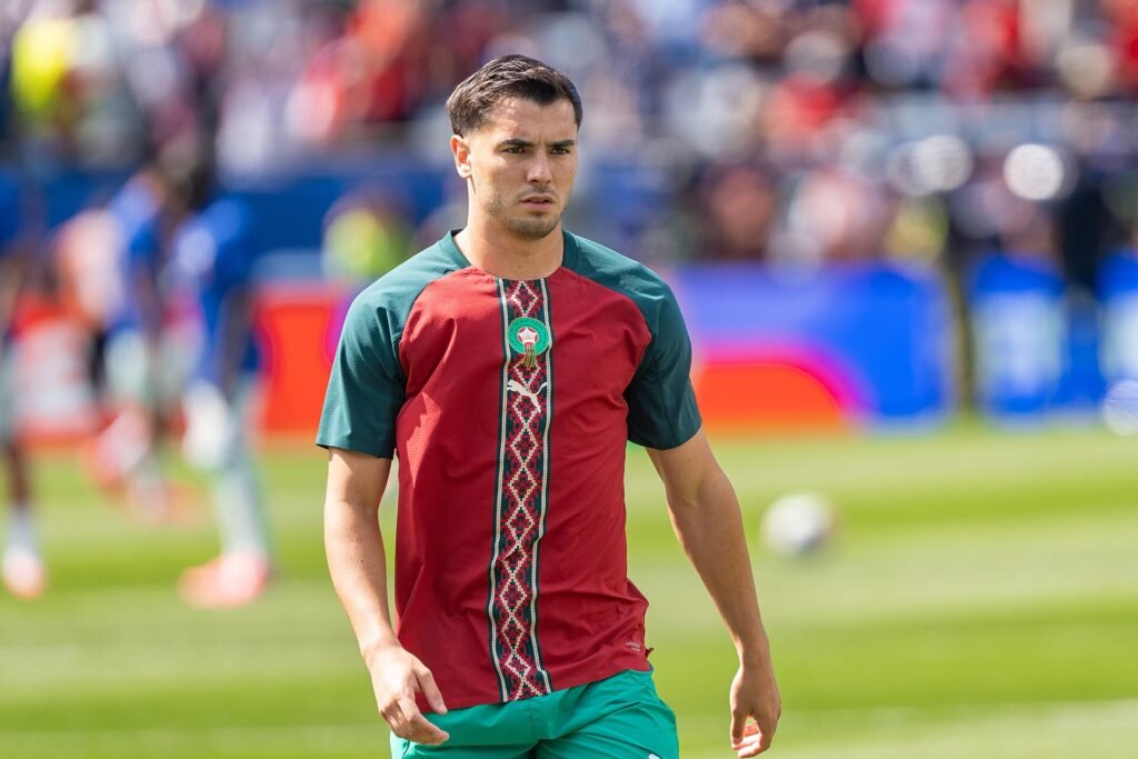Brahim Díaz lors du match France-Maroc de la Coupe du monde 2026
