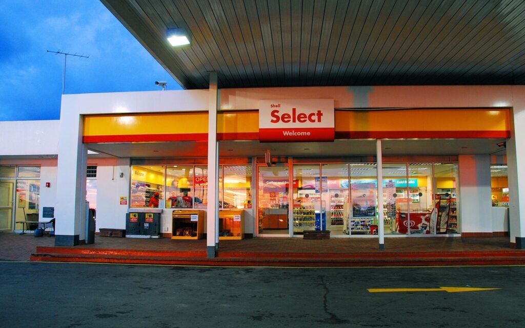 Station-service Shell Ultra City sur la N2, en Afrique du Sud