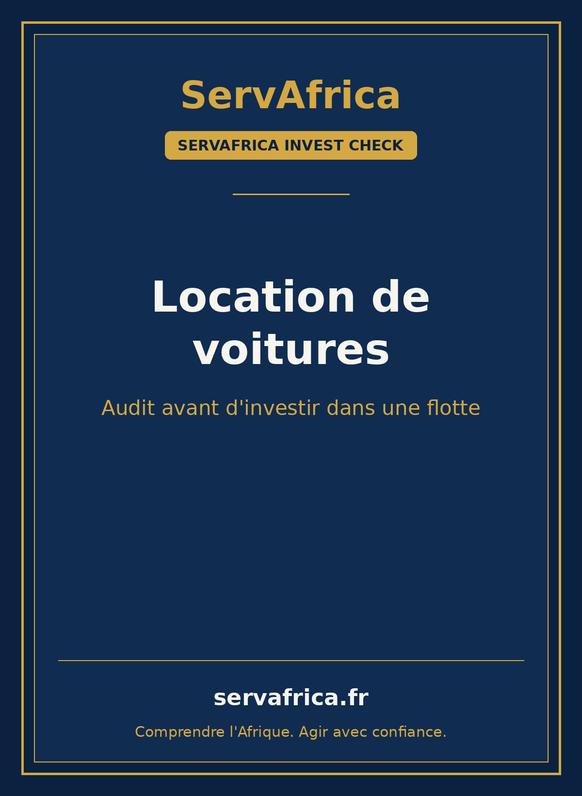 Location de voitures Invest Check