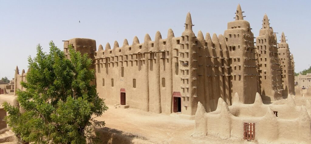 La Grande Mosquée de Djenné (Mali), inscrite au patrimoine mondial de l'Unesco