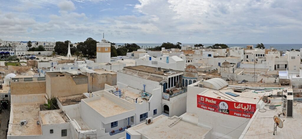 Les toits de la médina de Hammamet (Tunisie)