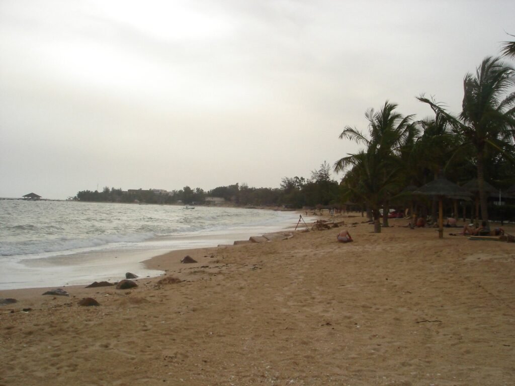 La baie de Saly, sur la Petite-Côte du Sénégal