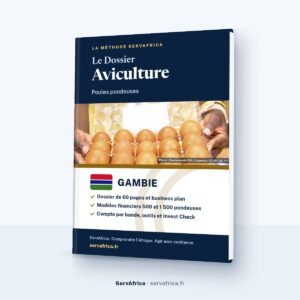 Couverture ServAfrica : Le Dossier Aviculture — Poules pondeuses · Gambie