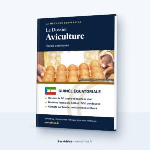 Couverture ServAfrica : Le Dossier Aviculture — Poules pondeuses · Guinée équatoriale