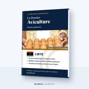 Couverture ServAfrica : Le Dossier Aviculture — Poules pondeuses · Libye