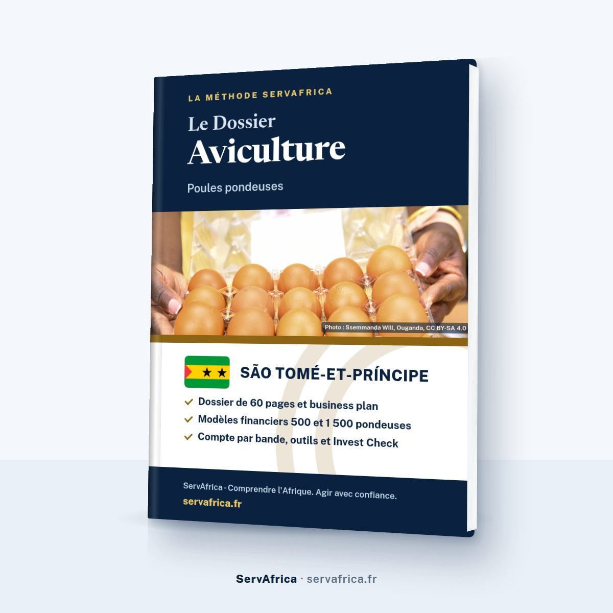 Couverture ServAfrica : Le Dossier Aviculture — Poules pondeuses · São Tomé-et-Príncipe