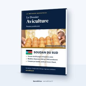Couverture ServAfrica : Le Dossier Aviculture — Poules pondeuses · Soudan du Sud