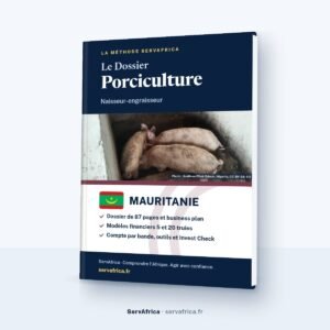 Couverture ServAfrica : Le Dossier Porciculture — Naisseur-engraisseur · Mauritanie