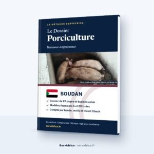Couverture ServAfrica : Le Dossier Porciculture — Naisseur-engraisseur · Soudan