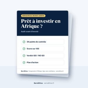 Couverture ServAfrica : Prêt à investir en Afrique ? — ServAfrica Invest Check
